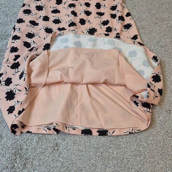 Anne Taylor Women’s Size 8 Knee Length Dress Pink Black - Picture 7 of 9